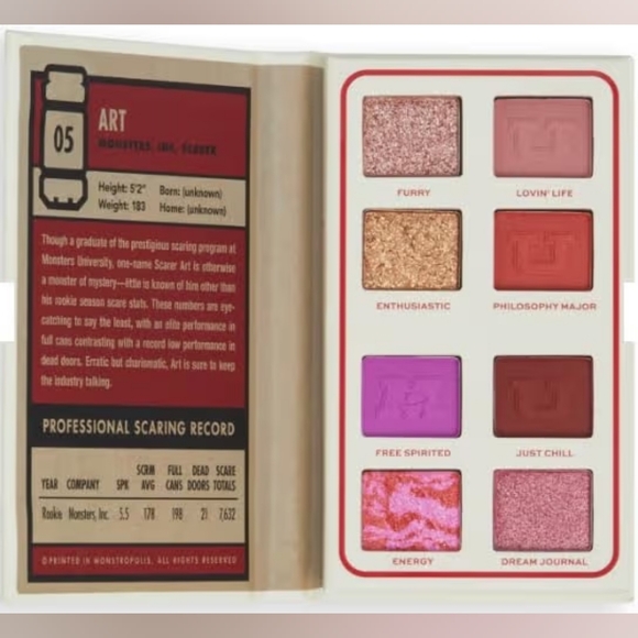 Revolution Monsters University Purple Art Palette - Picture 3 of 4